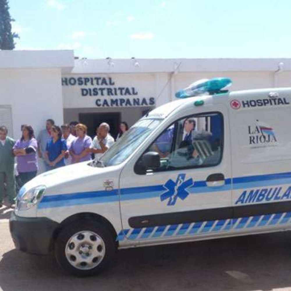 Hospital de Campanas recibi� una nueva ambulancia