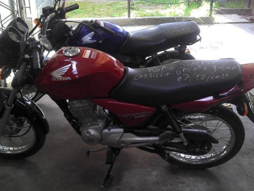 Motochorros detenidos tras un robo