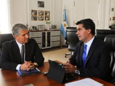 El gobernador Poggi fue recibido por Capitanich en la Casa Rosada