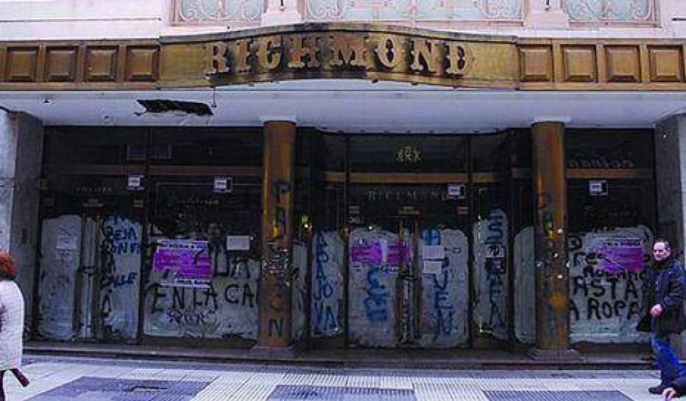 Rematar�n el patrimonio de la Confiter�a Richmond