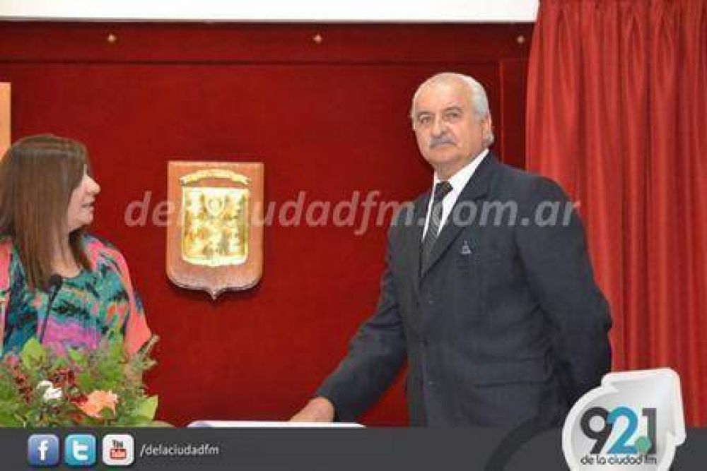Jorge Capotosti asumi en el Honorable Concejo Deliberante