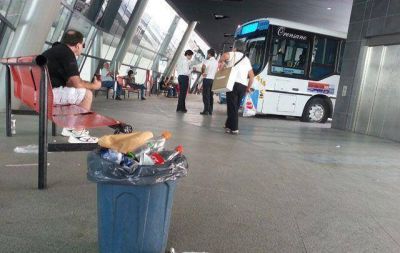 Aoita ratific� el paro de hoy en los interurbanos