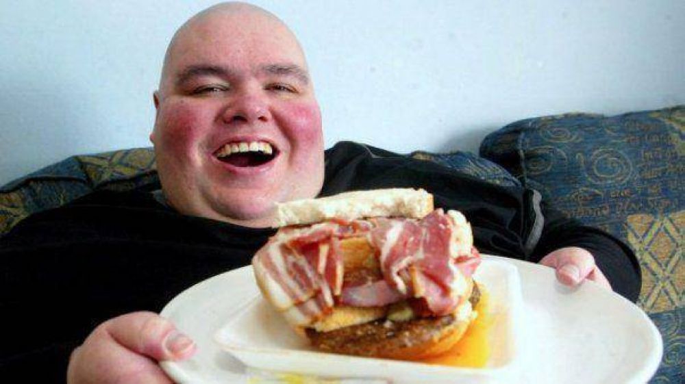 Un hombre quiso ser el m�s gordo del mundo y ahora pelea por su vida