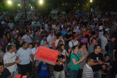 Se acuartelaron polic�as de Santa Rosa