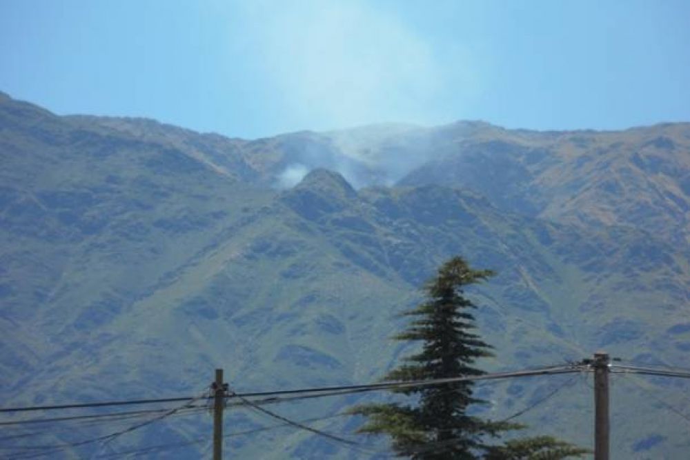 Sierra de los Comechingones: el fuego est� casi controlado