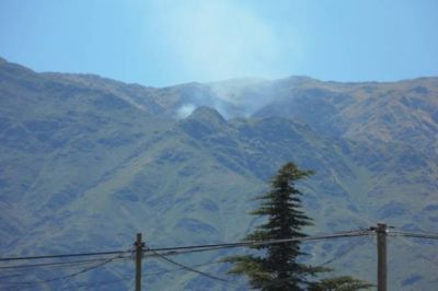 Sierra de los Comechingones: el fuego est� casi controlado