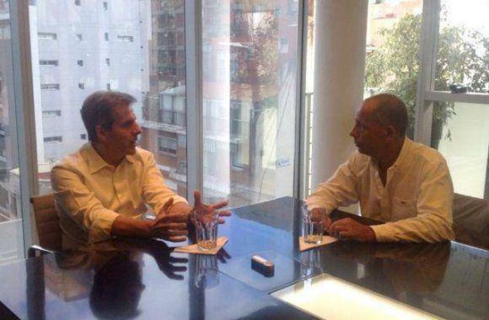 Sciutto mantuvo un encuentro con Mart�n Redrado