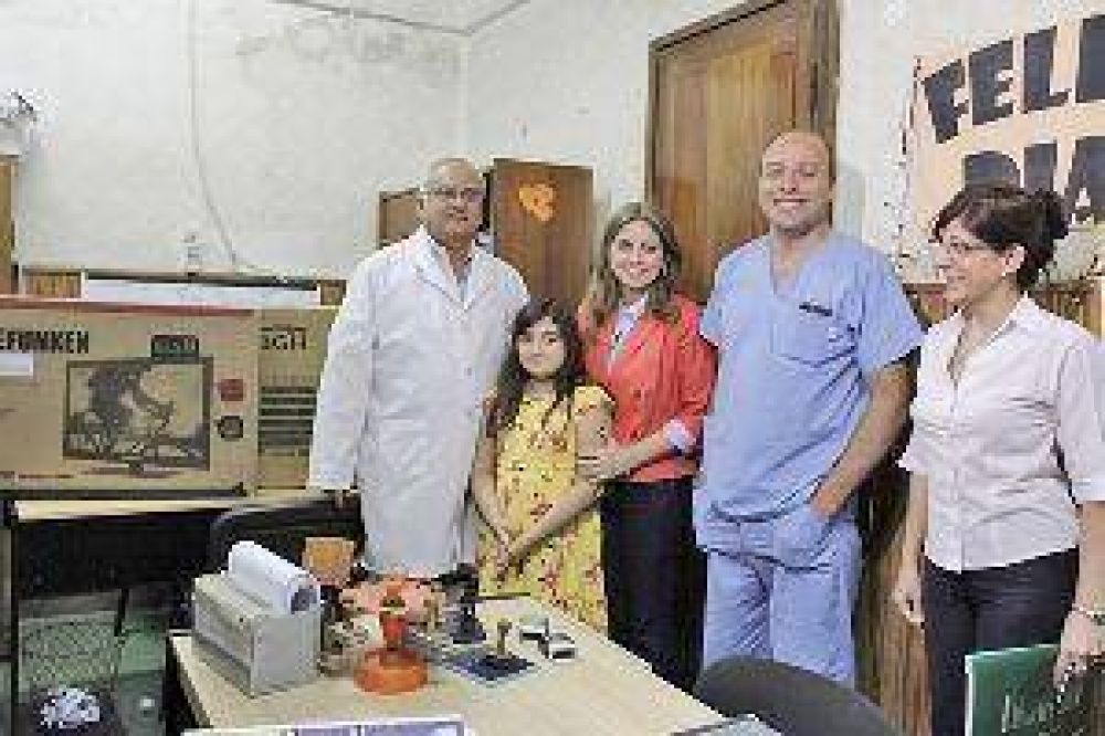 Importante donaci�n de la Fundaci�n Hamburgo a hospitales
