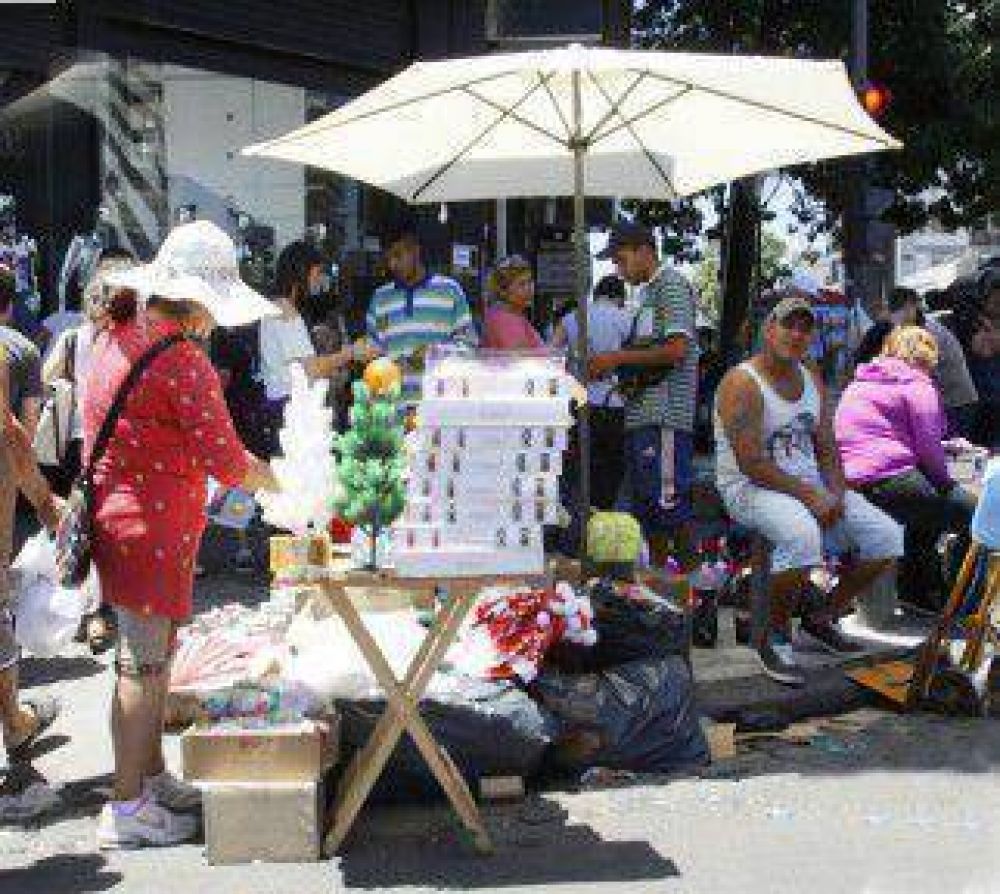 Dicen los vendedores ambulantes