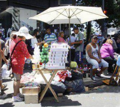 Dicen los vendedores ambulantes