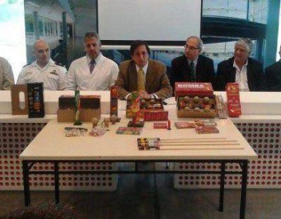 Comenzaron con los controles a la venta de pirotecnia 