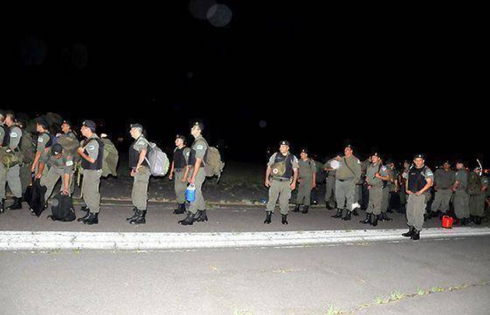 Gendarmer�a Nacional ya se despliega en Salta garantizando la seguridad