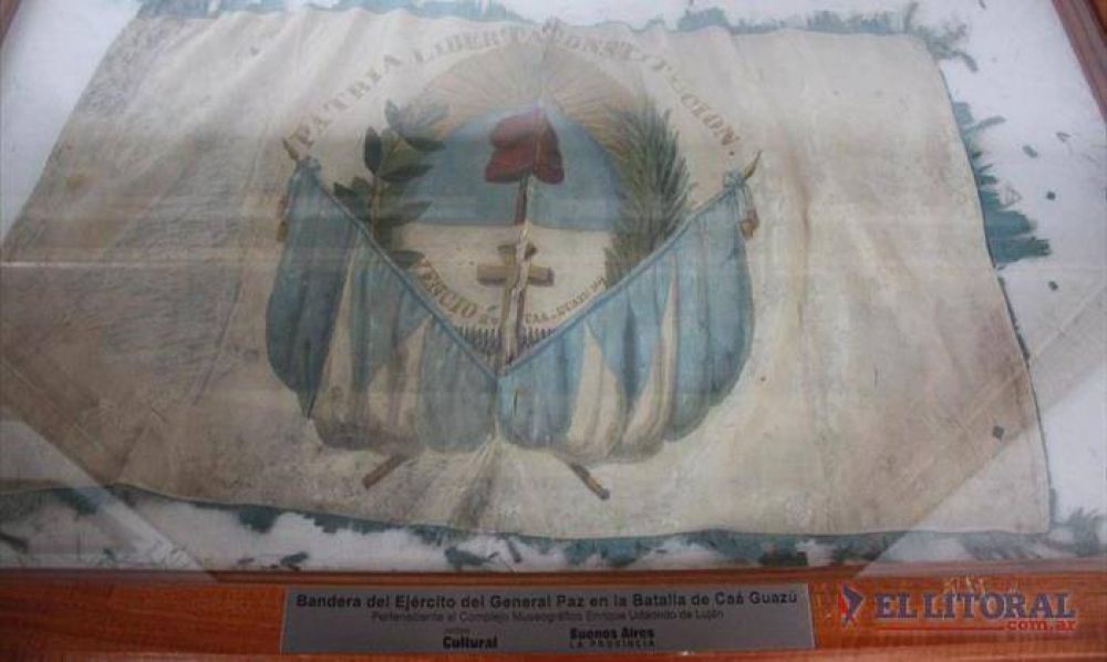La bandera de Ca� Guaz� y el reflejo de la valent�a correntina