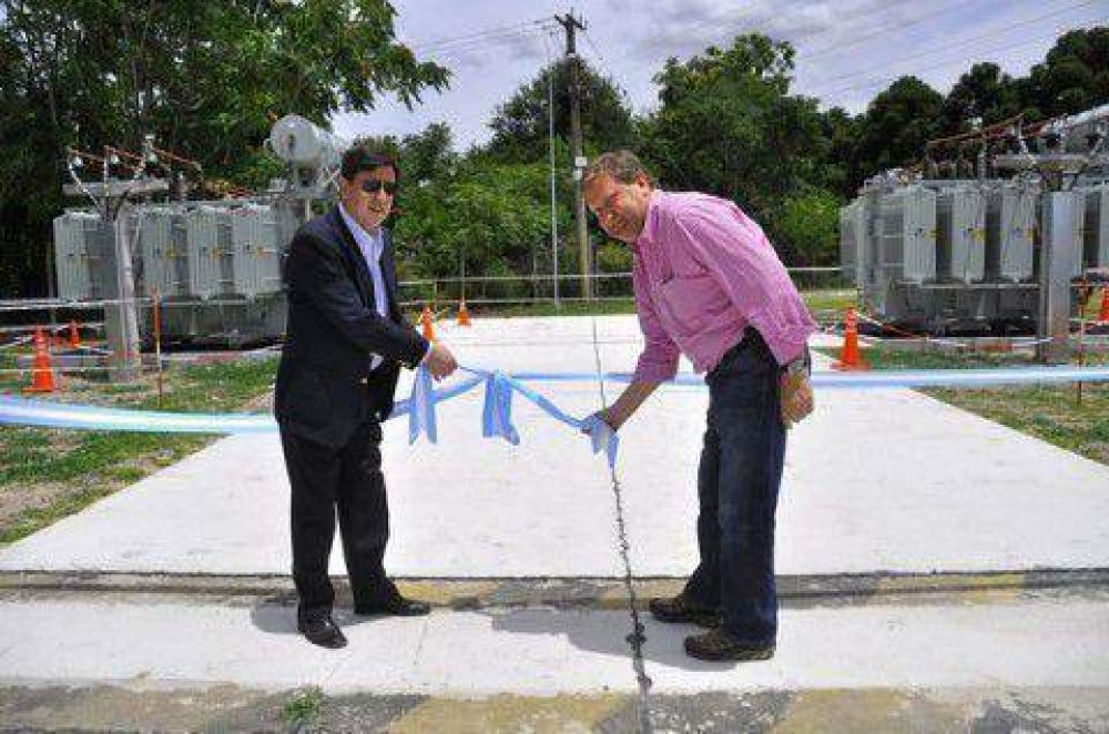 La Cooperativa inaugur� una obra en la Estaci�n Transformadora de J�uregui