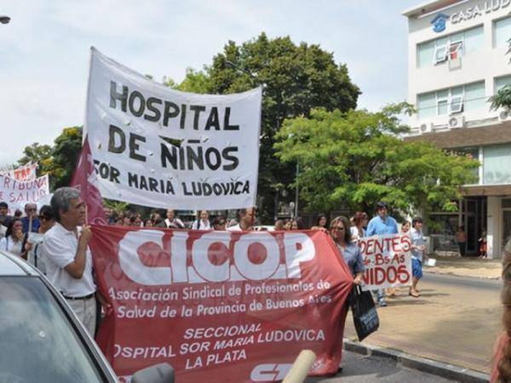 Paro en el Hospital en reclamo por mejoras