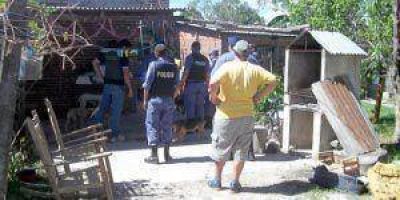 Secuestro de armas en allanamientos
