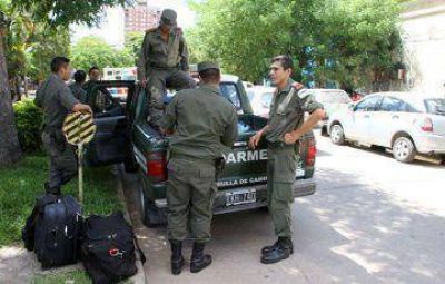 Gendarmer�a no tiene �rdenes de irse y garantiza la seguridad