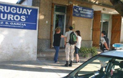 Robaron en la oficina de R�o Uruguay Seguros