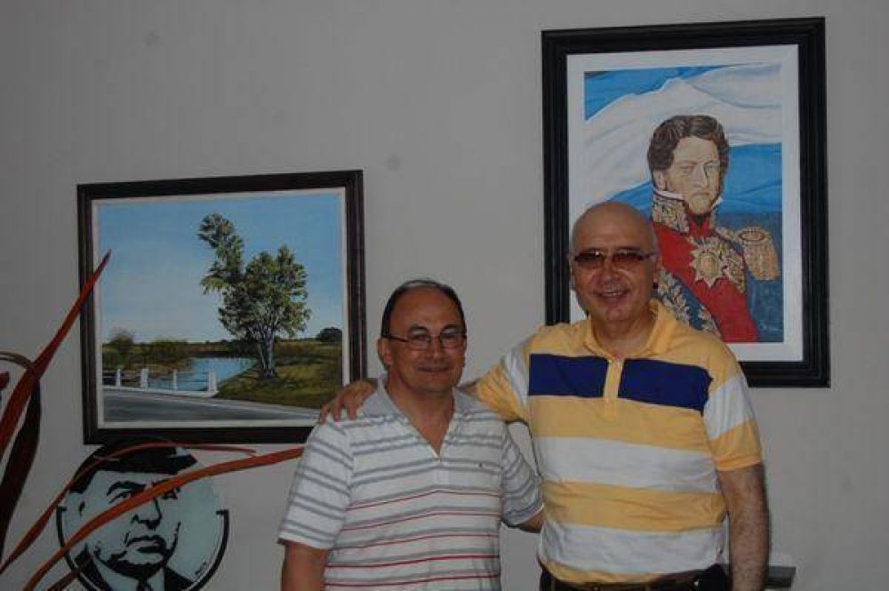Gorosito se reuni� con Jos� Luis Salom�n.