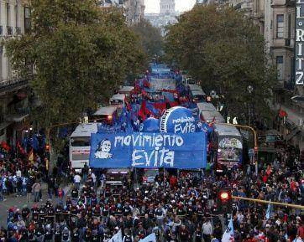 El Movimiento Evita planta partido