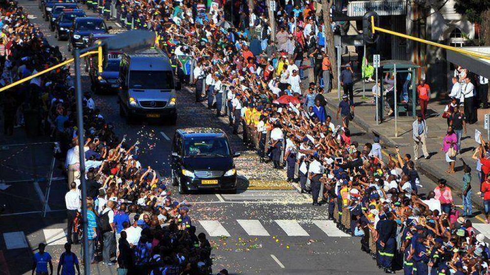 Funerales de Mandela: �ltimo d�a de la capilla ardiente