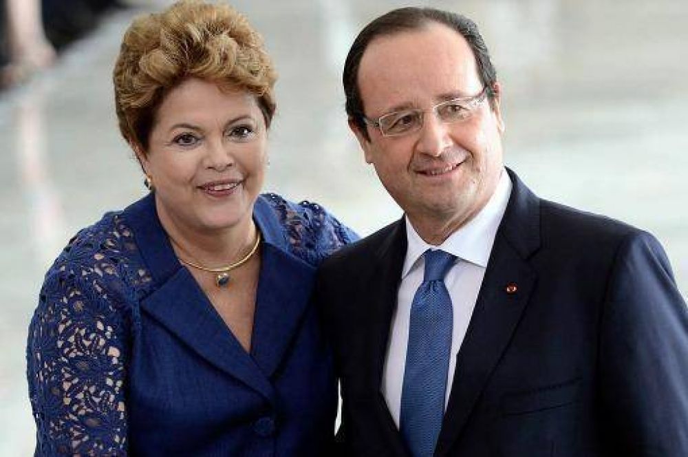 Rousseff y Hollande reforzaron su alianza con acuerdos en tecnolog�a