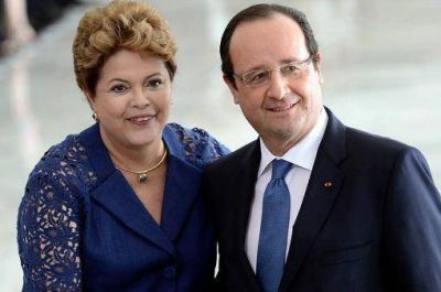 Rousseff y Hollande reforzaron su alianza con acuerdos en tecnolog�a