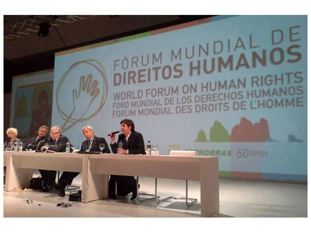 Un funcionario entrerriano represent� al pa�s en el Foro Mundial de los Derechos Humanos