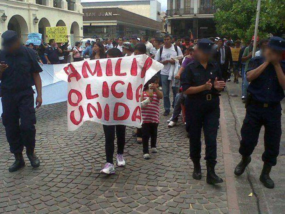 Tras cuatro d�as de tensi�n, se levant� la protesta policial