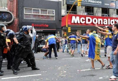 Estiman que el vandalismo xeneize en la 9 de Julio costar� 500 mil pesos