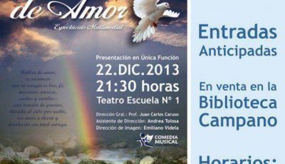 �Hablemos de amor� se presenta en la Escuela 1