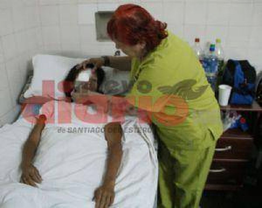 Tras 8 a�os de espera fue trasplantada ayer
