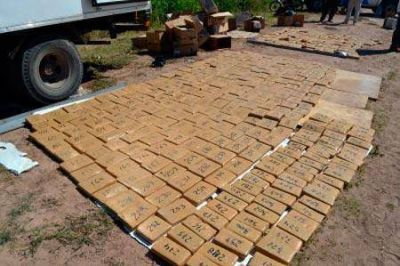 Secuestran m�s de media tonelada de marihuana en dos operativos