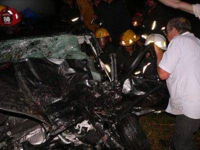 En tr�gico accidente fallece familia de P�rez Mill�n
