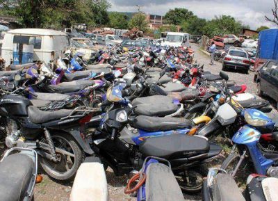 En operativos de control, el municipio secuestr� motos robadas