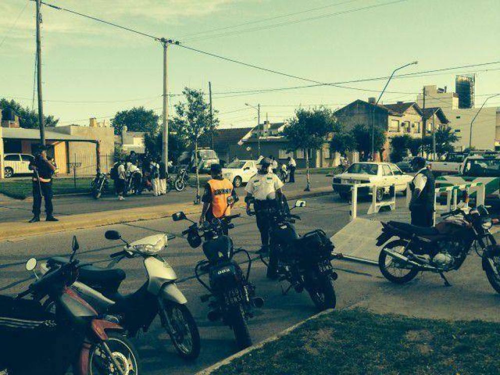 En tres d�as secuestraron 105 motos