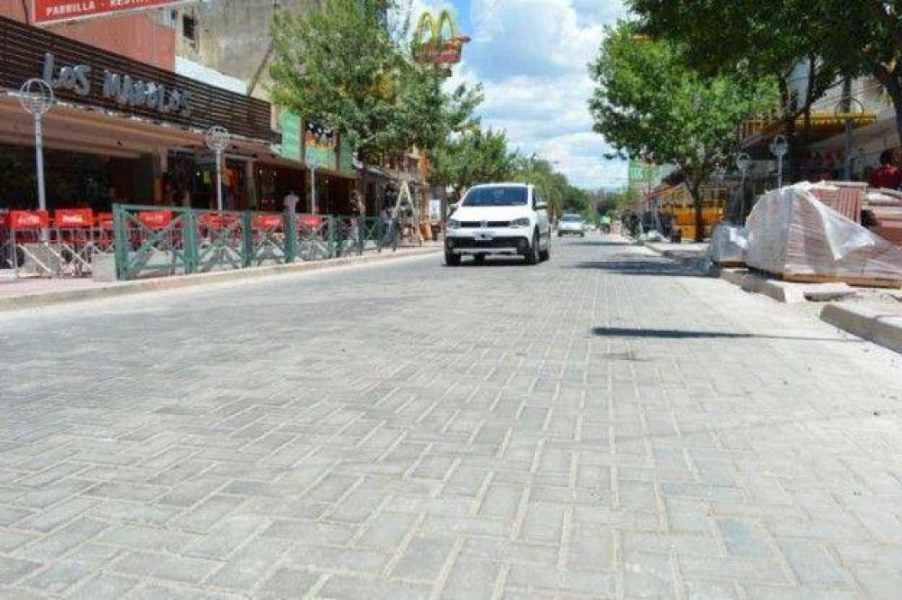 Fue habilitada la circulaci�n en la nueva peatonal
