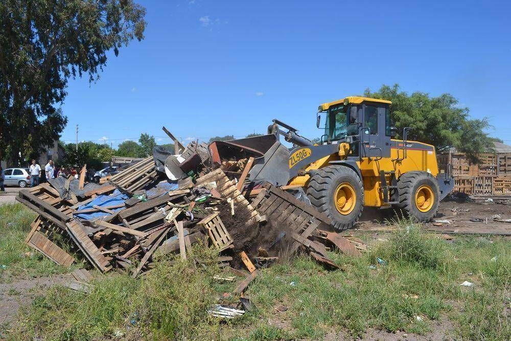  Pac�fico desalojo de los terrenos del ferrocarril