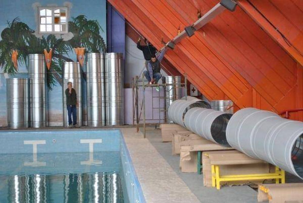 Confirmaron que el mi�rcoles pr�ximo se reinaugura el Natatorio �Eva Per�n� 