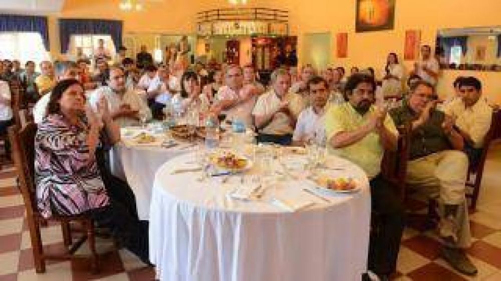 �Con Luc�a construimos un proyecto pol�tico que hoy est� en lo m�s alto�