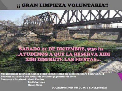 Invitan a participar de una campa�a para limpiar el R�o Xibi-Xibi