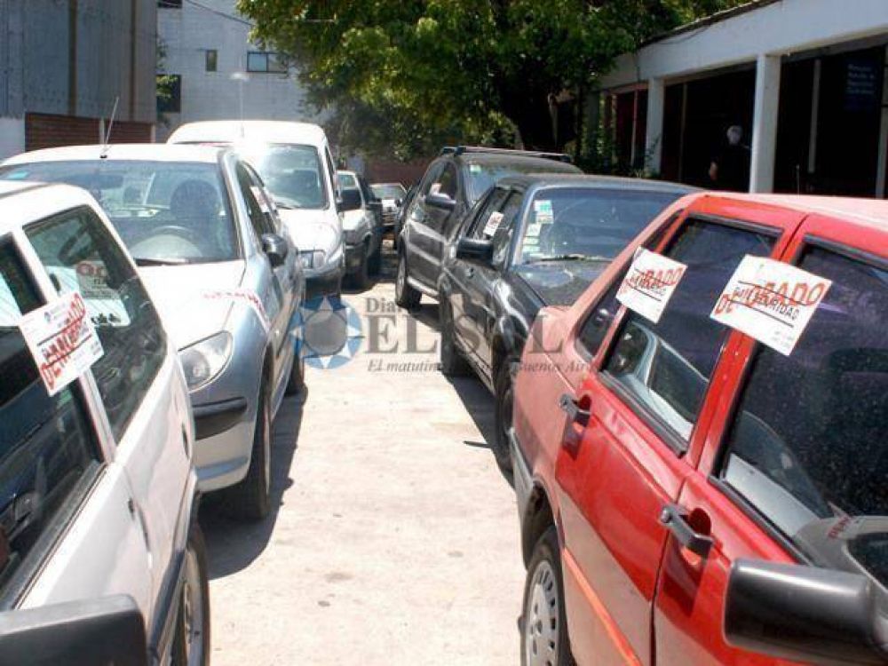 Intenso operativo de tr�nsito en el centro
