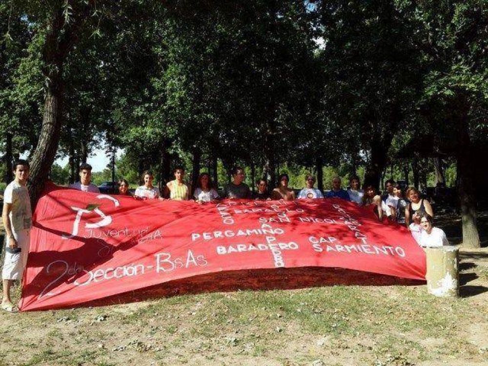 La Juventud Socialista de Baradero en San Pedro