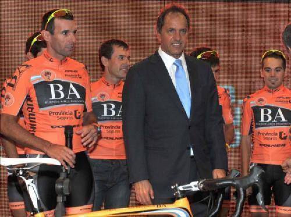 Scioli destac� la importancia de contagiar y recrear el deporte