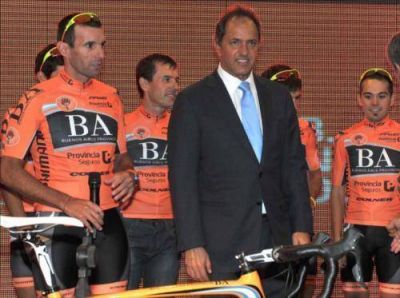 Scioli destac� la importancia de contagiar y recrear el deporte