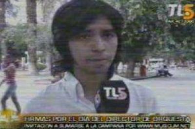 Juntan firmas para crear el d�a del Director de Orquesta