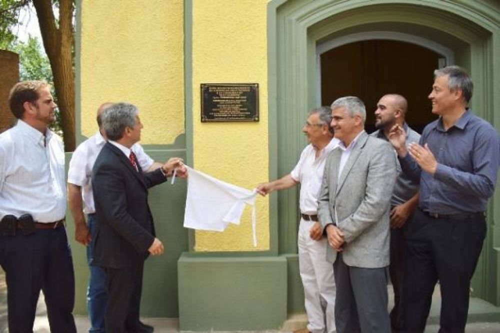 Juan Llerena: inauguraron la obra de provisin de agua potable y 600 metros de ciclova
