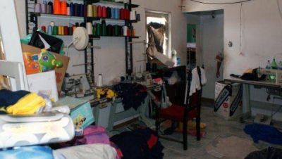 Secuestraron media tonelada de ropa de marca