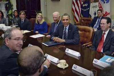 Los gigantes de la Web, cara a cara con Obama