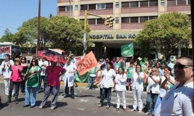 Marchan ma�ana trabajadores de Salud con abandono de tareas en hospitales